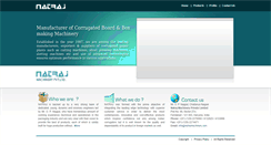 Desktop Screenshot of natrajmachinery.com